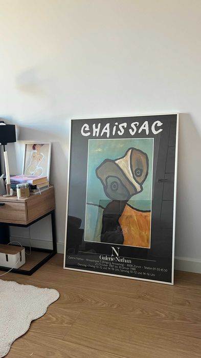 Vintage ramka z plakatem 70x100 cm | Vintage frame with poster