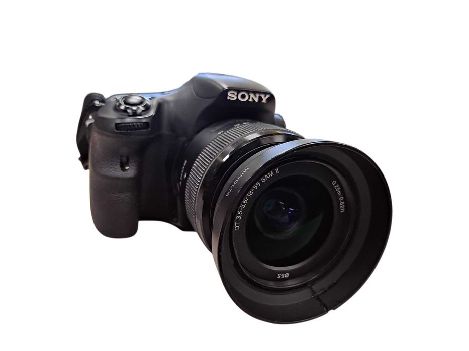 Aparat Sony Alpha 58 (SLT-A58) + Obiektyw  18-55mm