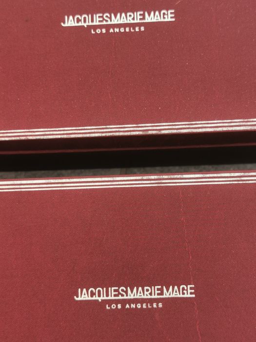 Jacques marie mage pudelko okulary