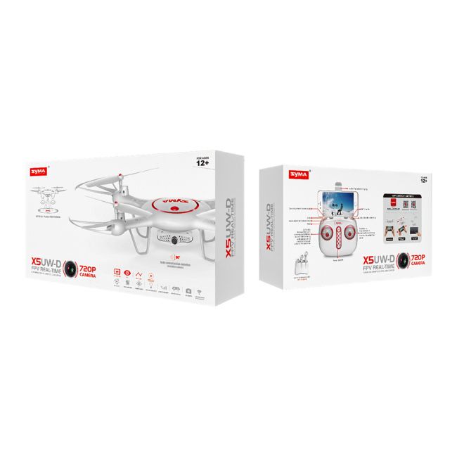 Квадрокоптер Syma x5uw-d с камерой 720p wi-fi