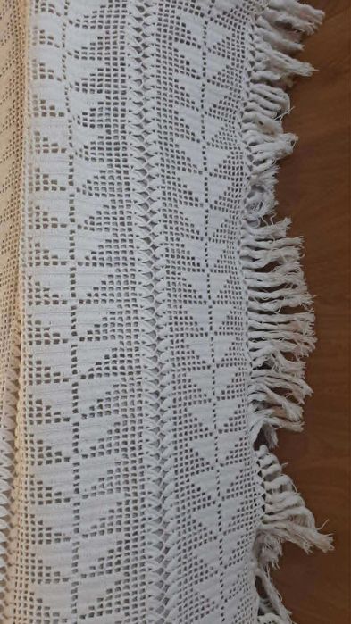 Manta/coberta em crochet 2m*2m aprox
