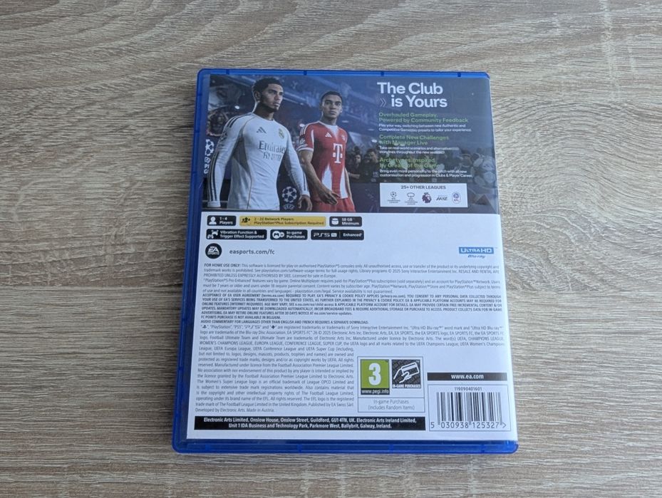 Гра EA Sports FC 26 (PS5) Blu-ray
