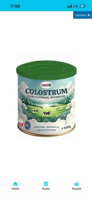 Colostrum Naturalne