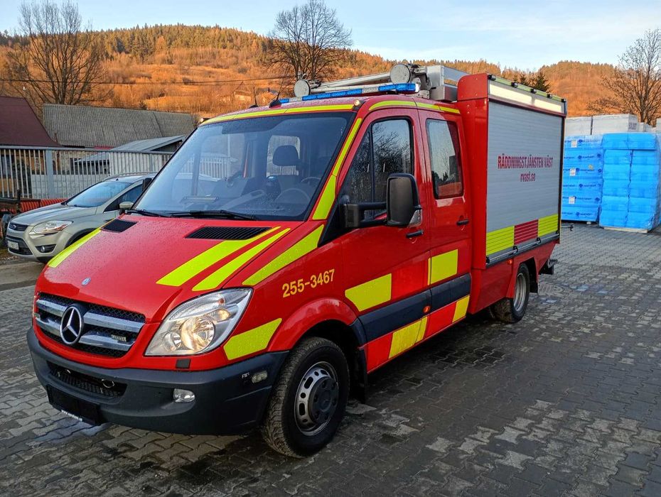 Mercedes Sprinter 3.0 V6 Strażacki | ZIEGLER | System COBRA (PTO) | 40 tys. km