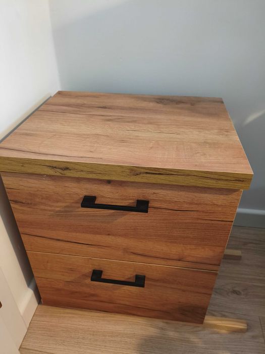 Szafka łazienkowa wisząca z blatem Luna 50