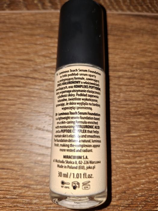 Podkład Joko Luminous Touch N102 Nude Beige