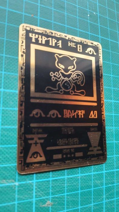 Carta Pokemon Ancient Mewtwo FAN MADE