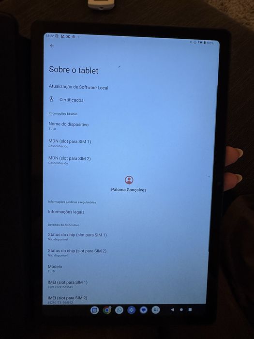 Tablet Vaio TL10