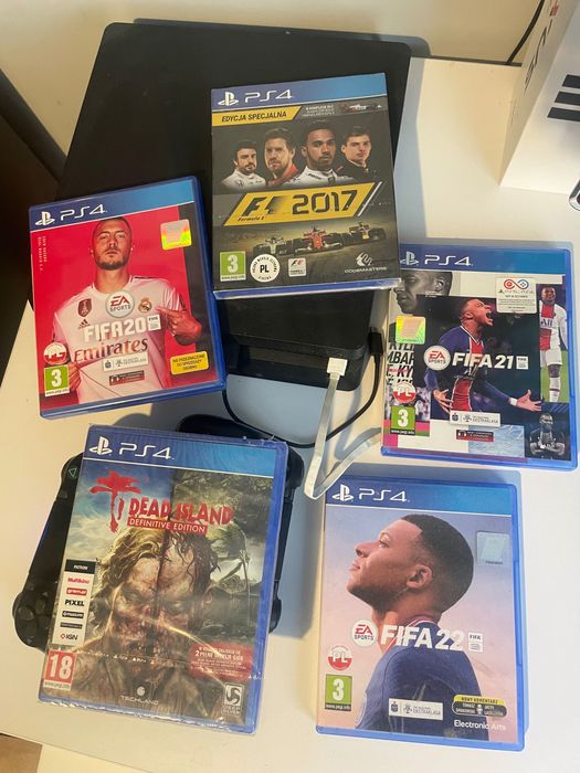 Playstation 4 slim 1tb Ps 4 + 2 pady dualshock