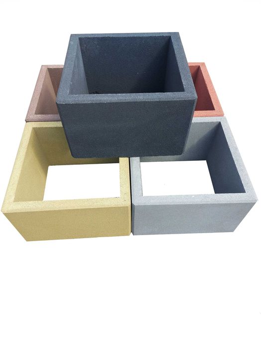 Gazony betonowe donice kwadratowe 50X50X30  obrzeża ogrodowe Dostawa Gratis cała Pl Producent