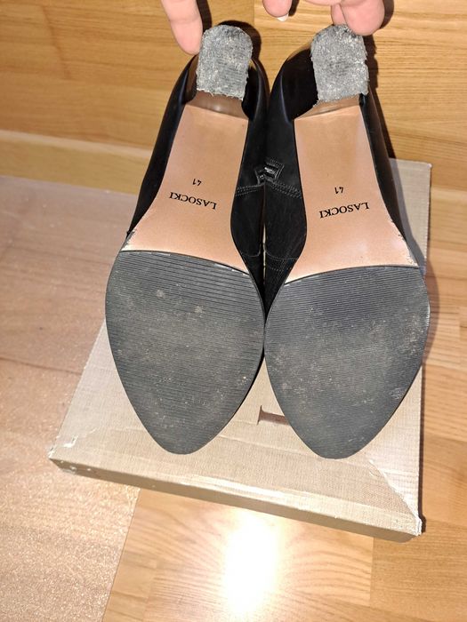 Buty damskie Lasocki trzewiki 41 skóra