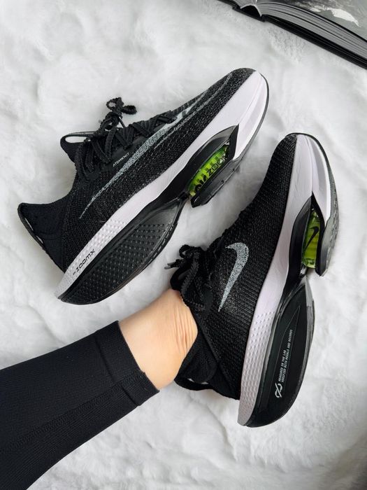 ФАВОРИТ! Nike Air Zoom Alphafly Next 2 Black/White 36 - 45 найк зум
