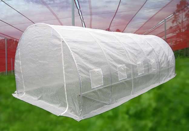 Estufa 6mx3mx2,3m com - estrutura forte com 7 arcos