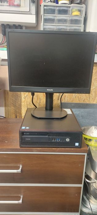 Komputer stacjonarny HP EliteDesk 800 +monitor