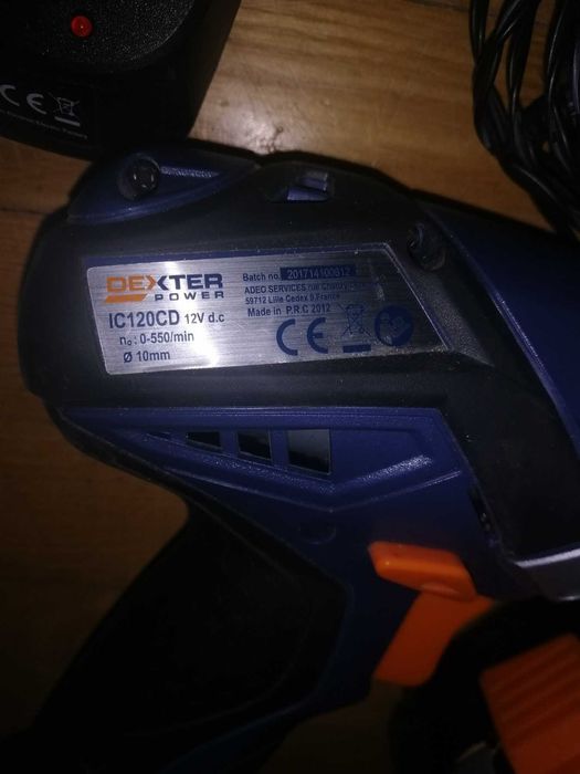 шуруповерт DEXTER IC 120 CD