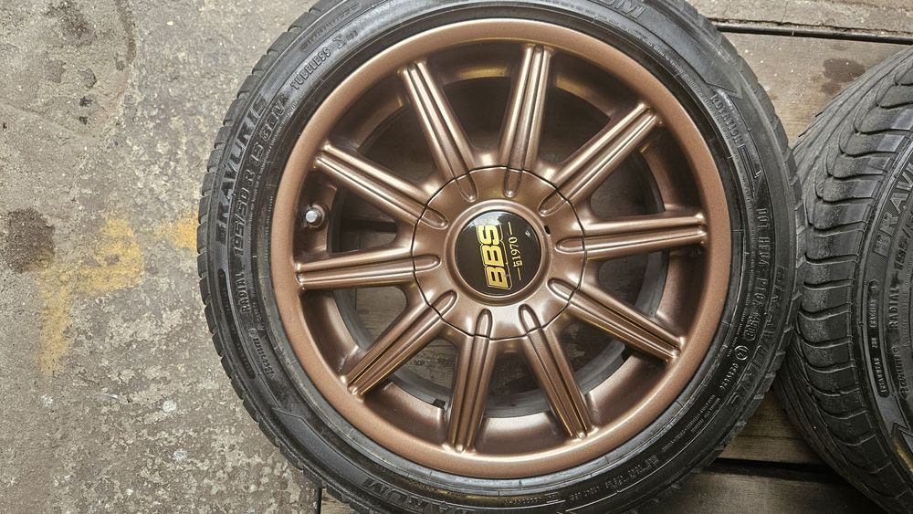 Felgi BBS 15 cali, rozstaw śrub 4x100mm