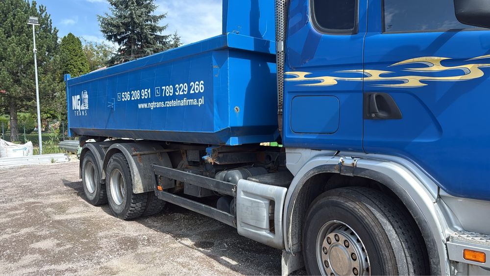 Scania Wywrotka hudro burta