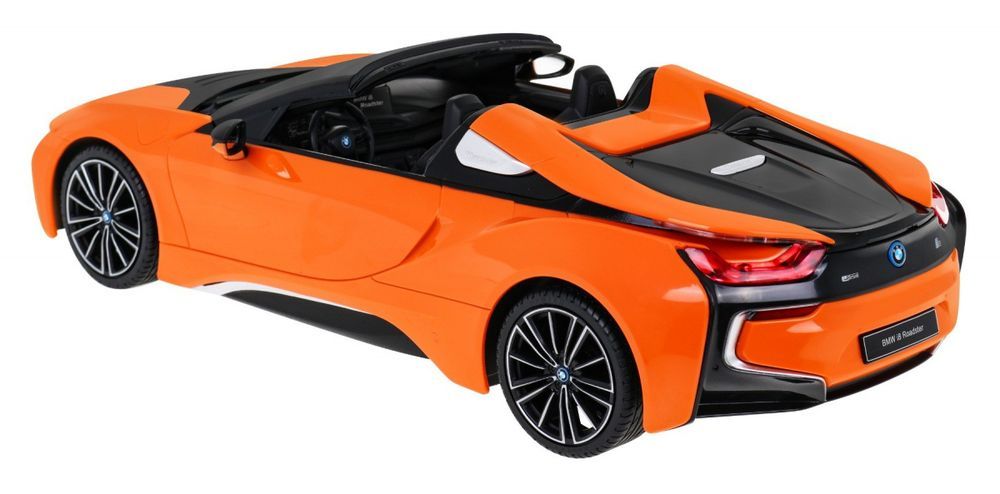 Bmw I8 Roadster Pomarańczowy Rastar Model 1:12 Zdalnie Sterowane Auto