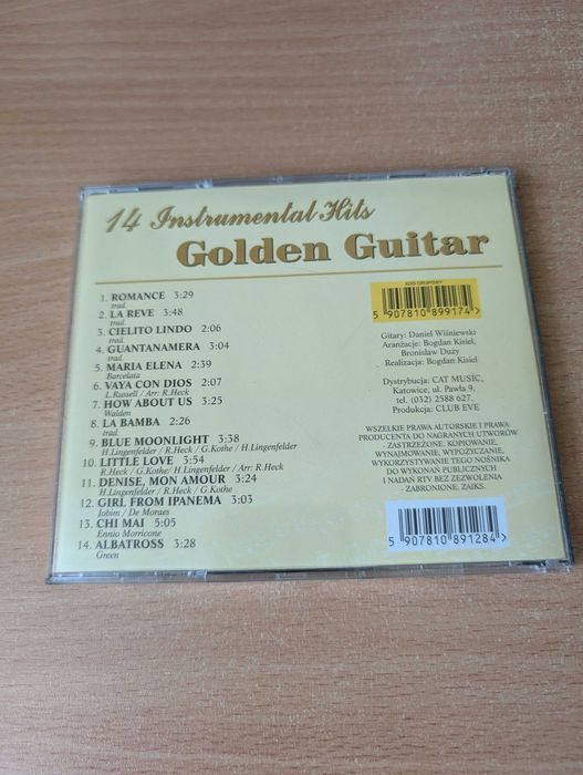 "Golden Guitar" 14 Instrumental Hits, płyta CD