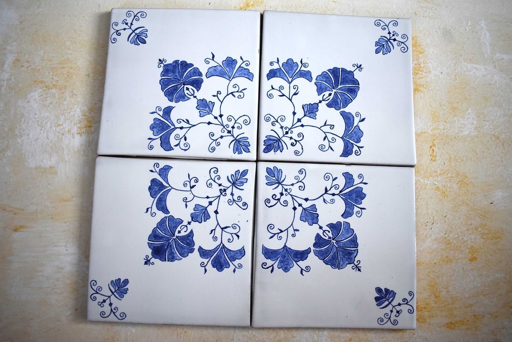 Kafle płytki styl holenderski delft