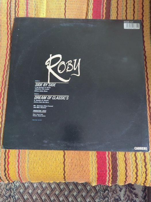 Roby-Side By Side, 12"Maxi singiel winylowy Italo disco