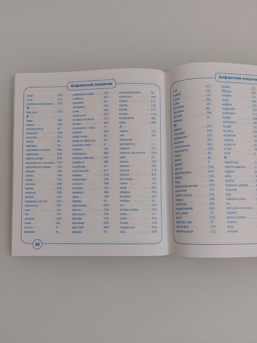 Мій словник з німецької мови 1-4 класи  
О. Дубина,  Л. Вознюк