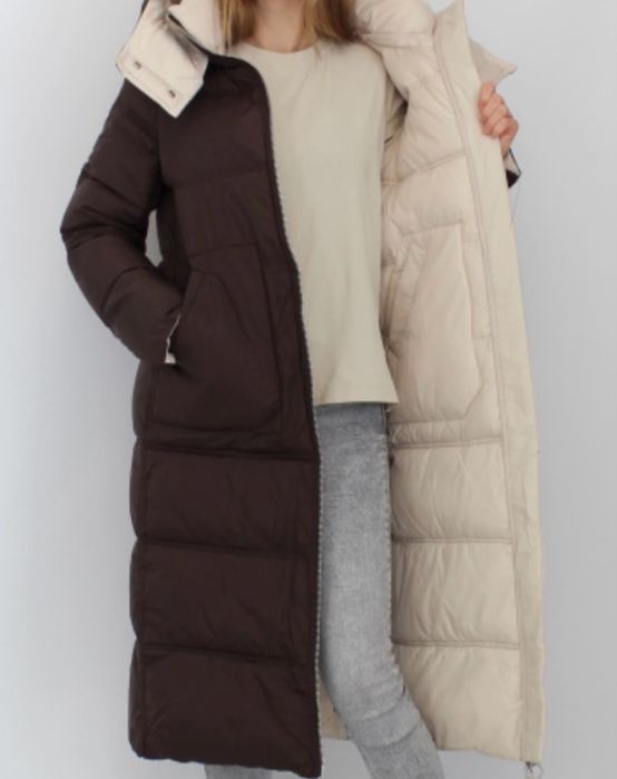 Пуховик двосторонній SNOW OWL, розмір 44-46