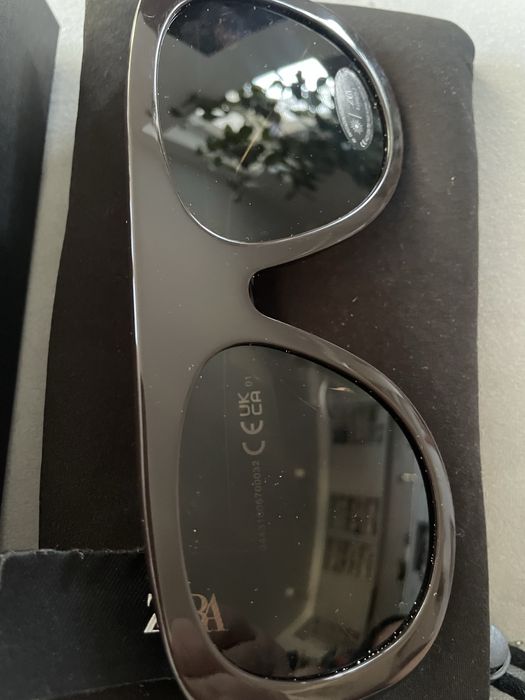 Nowe brazowe okulary zara