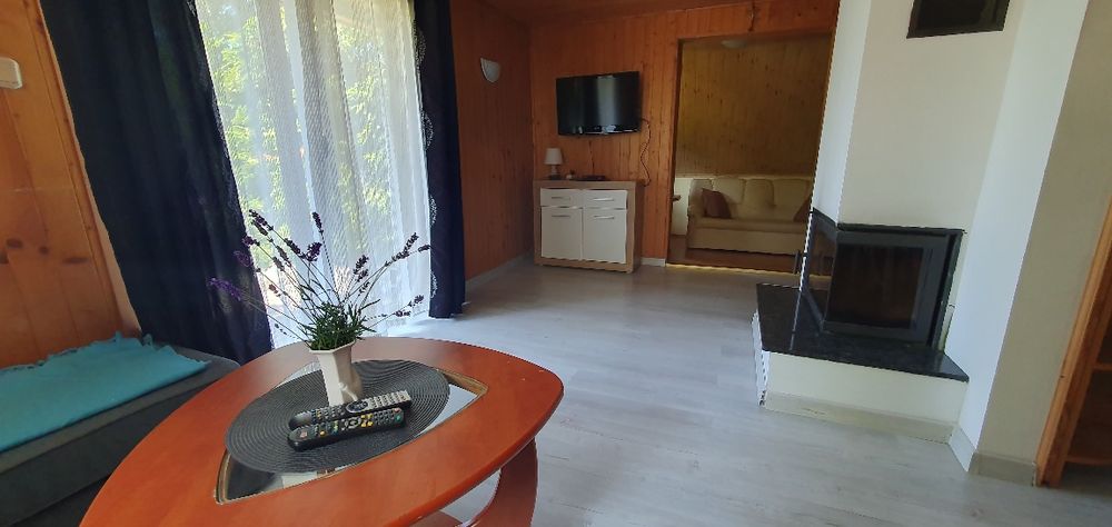 Domek nad morzem z balią jacuzzi na wyłączność