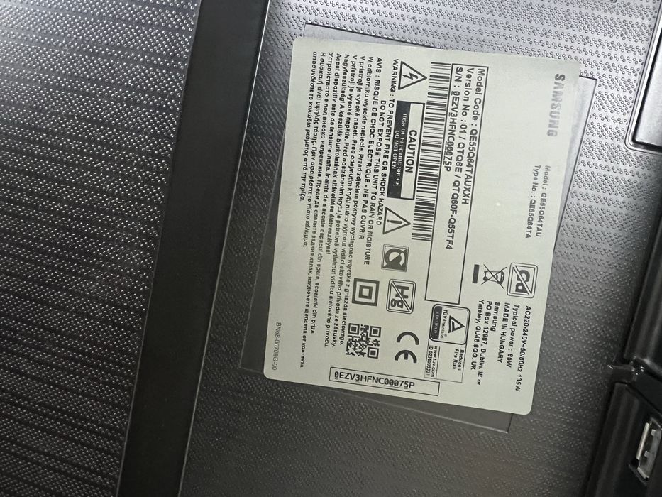 Sprzedam uszkodzony tv na części