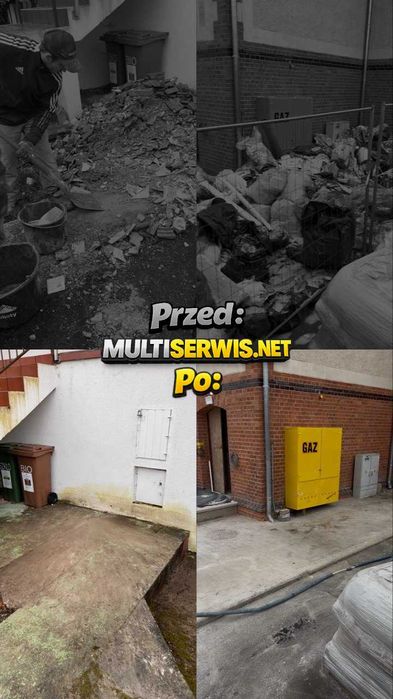 Opróżnianie, Sprzątanie, Czyszczenie, Utylizacja, Wywóz! MultiSerwis!