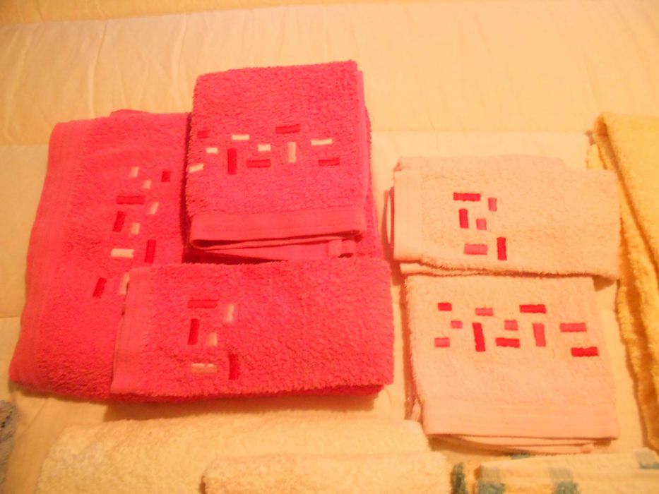 Toalhas de turco diversas para wc