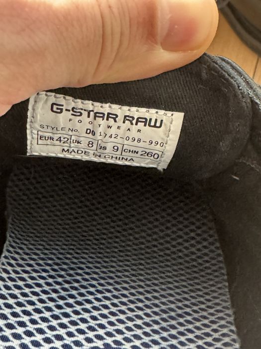 Туфлі G-Star Raw - чорні дербі