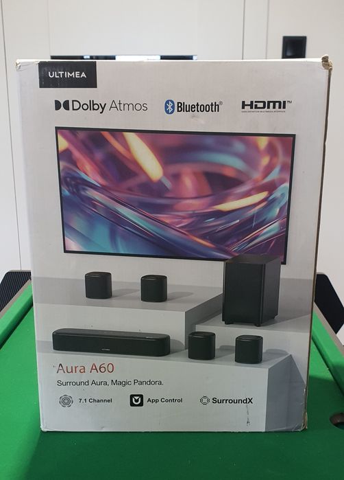 Soundbar 7.1 ULTIMEA AURA A60 - Stan idealny - OKAZJA!