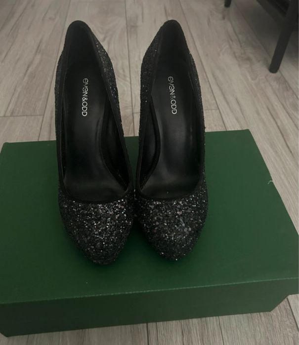 Szpilki czarne wysokie