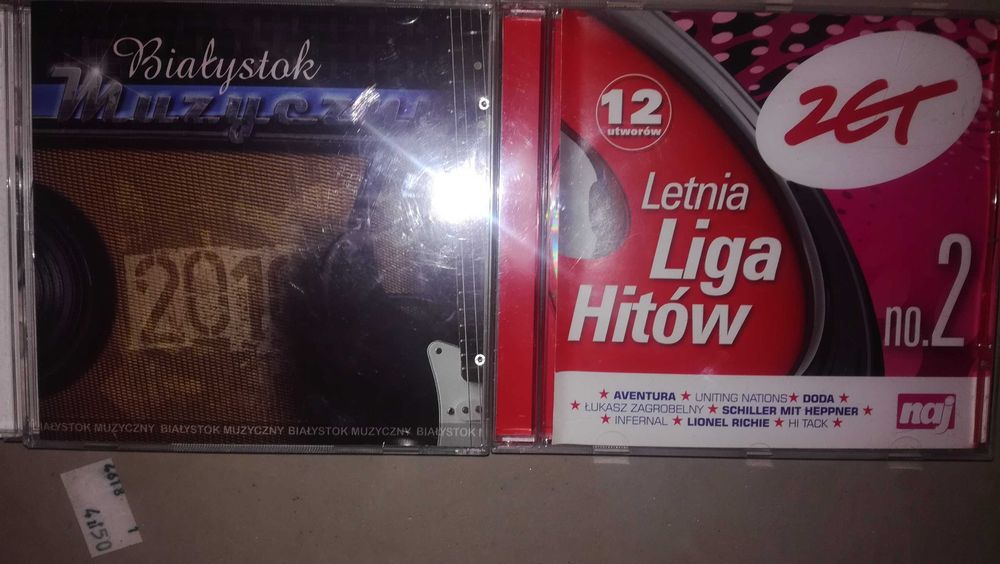 Płyty cd 2 składanki