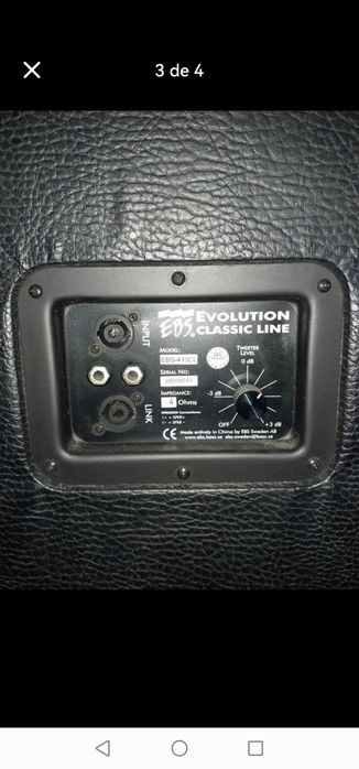 Sistema EBS para baixo