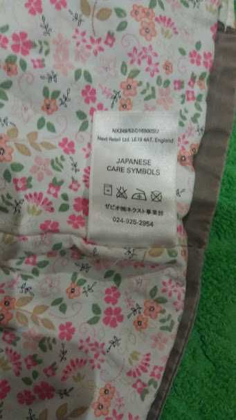 Ексклюзивна весняно-літня куртка Next 80  9-12 місяців 100%-cotton. SRI LANKA.