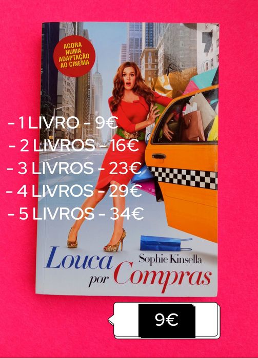 Livros com descontos em pack -  Portes incluídos