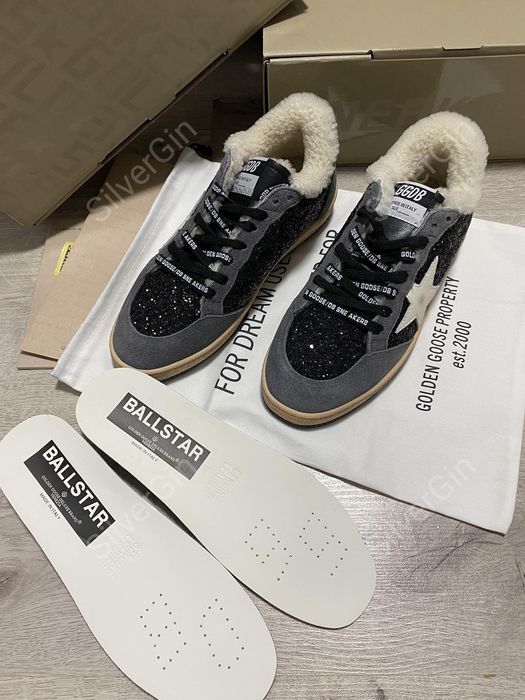 Кеди Golden Goose з хутром Кеды Голден Гус