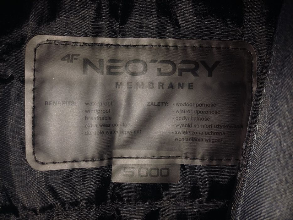 Kurtka męska 4F rozm. XL.Neodry 5000