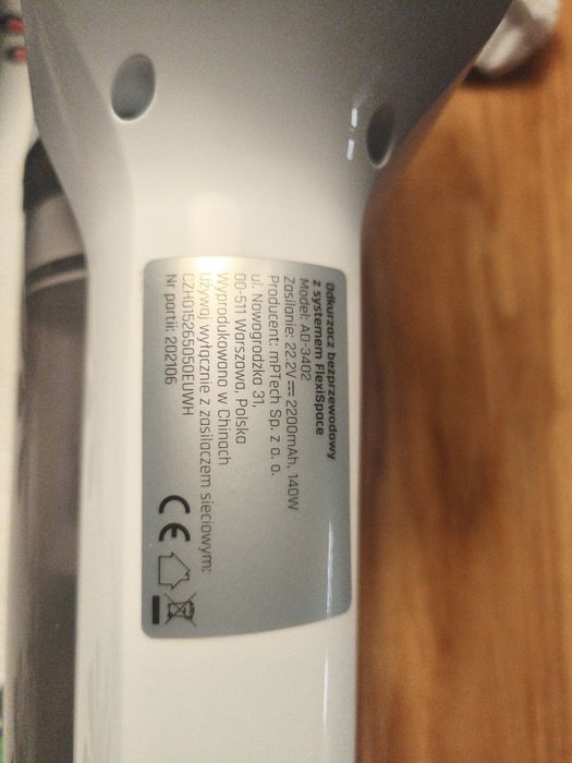 Odkurzacz pionowy Hoffen Flecie space