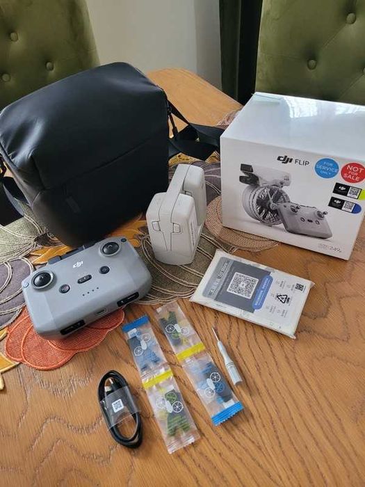 NOWY Dron DJI flip + full zestaw Fly More Combo  , kontroler  RC-N2 ,hub 3 baterie , oryginalna torba
