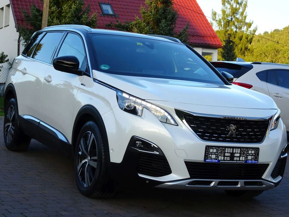 Peugeot 5008 1.6 GT-Line Biała Perła Panorama Focal Full Led Stan idealny