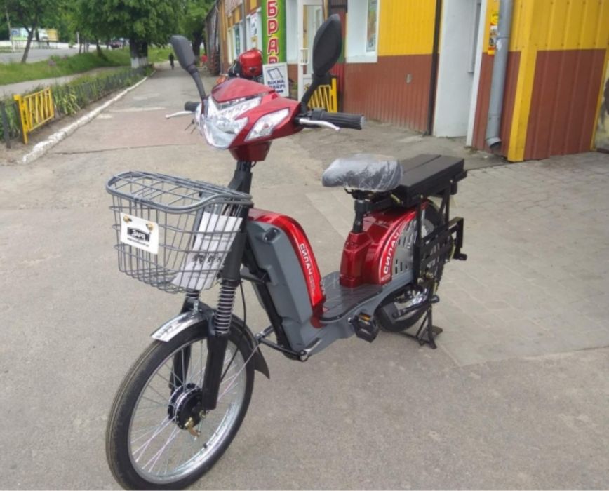 Велосипед силач з новою батареєю