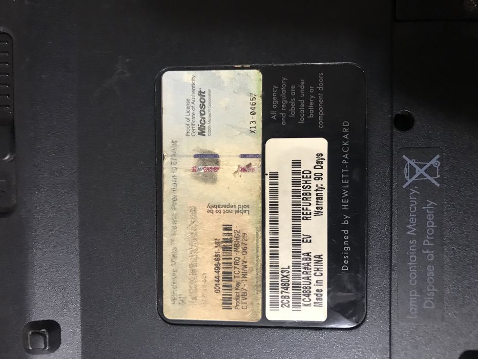 Ноутбук HP Compaq Presario F700 на запчастини