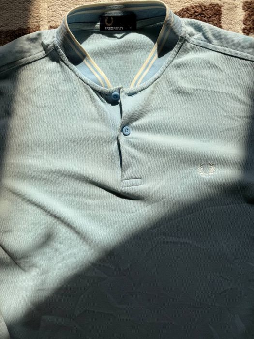 polo Fred Perry голубая