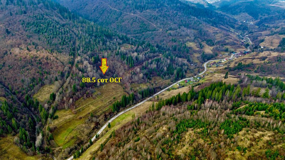 Земельна ділянка у с.Орявчик