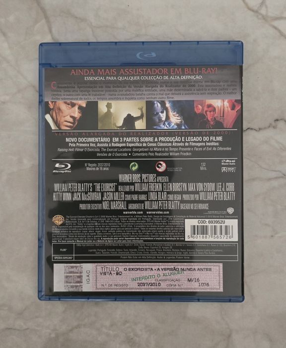 Exorcista , blu-ray
