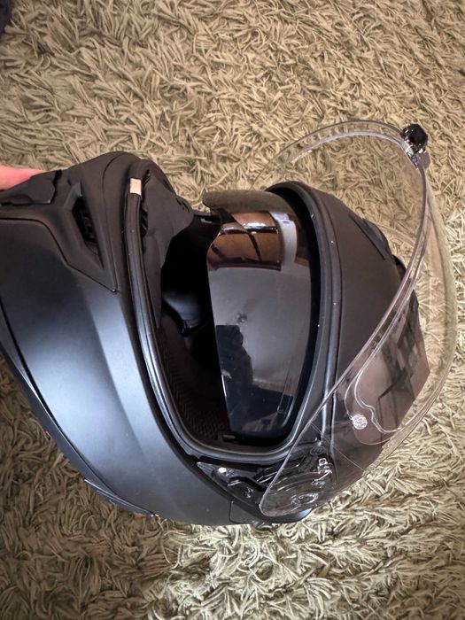 Мотошолом Scorpion Exo-520 Evo Air Matt Black M + Pinlock